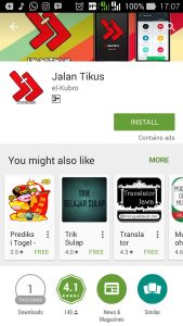 Aplikasi mobile Jalantikus.com