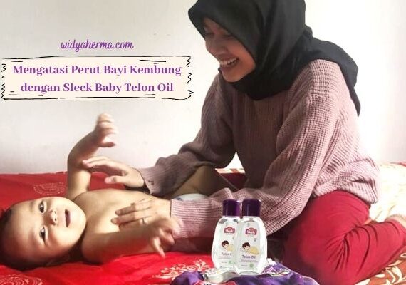 Mengatasi Perut Bayi Kembung dengan Sleek Baby Telon Oil