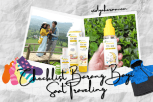 list perlengkapan bayi saat traveling
