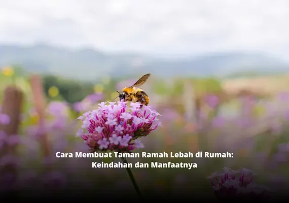 Cara Membuat Taman Ramah Lebah di Rumah: Keindahan dan Manfaatnya