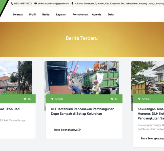 Pengelolaan Lingkungan Berkelanjutan di Kotabumi: Upaya Mewujudkan Kota yang Bersih dan Sehat