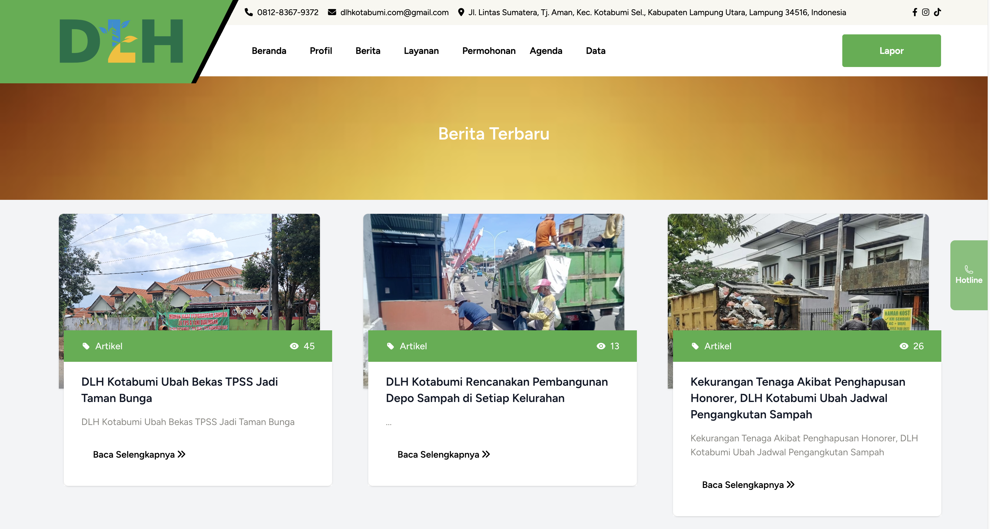 Pengelolaan Lingkungan Berkelanjutan di Kotabumi: Upaya Mewujudkan Kota yang Bersih dan Sehat