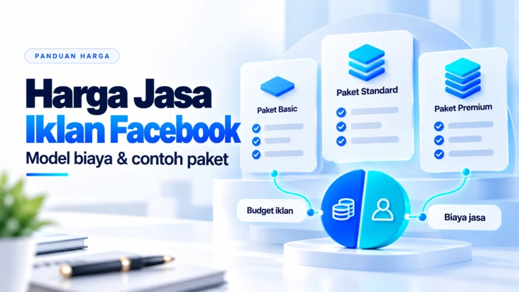 Ilustrasi model harga jasa iklan Facebook
